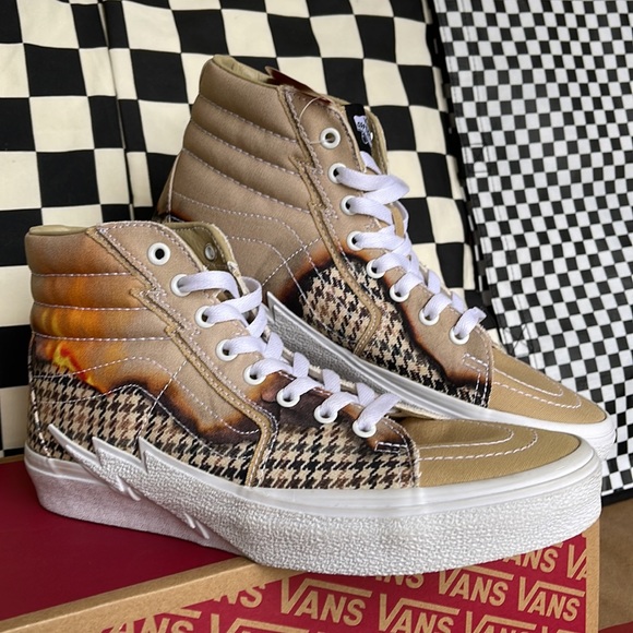 Vans Sk8-Hi Bolt Big Reveal Taos Taupe Men’s sneakers - Picture 7 of 16